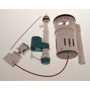 AQUALINE - HYGIE RIMLESS set napouštěcí+splachovací mechanismus, bovden NDPB204-2 vyobraziť