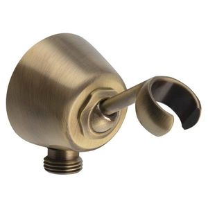 SAPHO - Držák sprchy kulatý, otočný, s vyústěním, bronz SUP4B6 vyobraziť