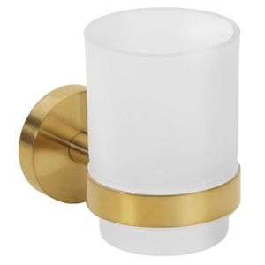 SAPHO - X-ROUND GOLD sklenka, mléčné sklo, zlato mat XR903GB vyobraziť