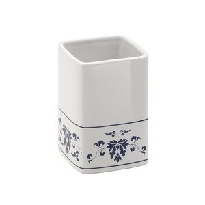 Gedy - CIXI sklenka na postavení, porcelán, bílá/modrá CX9889 vyobraziť