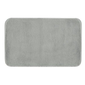 Gedy - FUZZY koupelnová předložka, 50x80cm, 100% polyester, protiskluz, šedá 96FY508008 vyobraziť