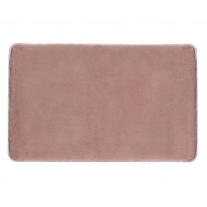 Gedy - FUZZY koupelnová předložka, 50x80cm, 100% polyester, protiskluz, růžová 96FY508010 vyobraziť