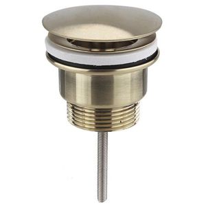 SAPHO - Umyvadlová výpust 5/4“, neuzavíratelná, velká zátka, 10-55, zlato mat 542.742.5GB vyobraziť