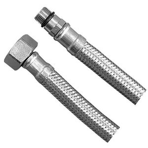 SAPHO - Flexibilní nerezová hadice M12x1/2", 80cm, průměr 12 33128 vyobraziť