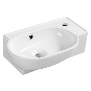SAPHO - YUMO keramické umývátko rohové 45x28cm, bílá 3045 vyobraziť
