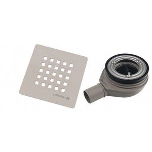 POLYSAN - TRENECA vaničkový sifon, průměr 90, DN40, krytka béžová mat 84999.81 vyobraziť