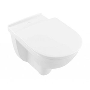 VILLEROY & BOCH - ViCare Závesné WC bezbariérové, zadný odpad, DirectFlush, CeramicPlus, alpská biela 4695R0R1 vyobraziť