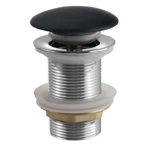 SAPHO - BLOK umyvadlová výpust 5/4“, click-clack, zátka matný černý marquin 2401-931 vyobraziť