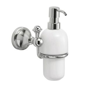 Gedy - NEVIS dávkovač mýdla, keramika, chrom NV8013 vyobraziť