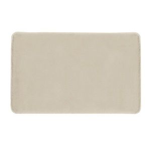 Gedy - FUZZY koupelnová předložka, 50x80cm, 100% polyester, protiskluz, tortora 96FY508066 vyobraziť