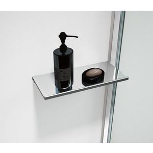 POLYSAN - ESCA SHELF polička do profilu 230x120, chrom ES8410 vyobraziť