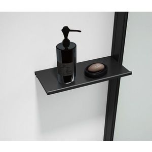 POLYSAN - ESCA SHELF polička do profilu 230x120, černá mat ES8425 vyobraziť