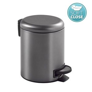 Gedy Gedy - POTTY odpadkový koš 3l, Soft Close, gun metal 320981 vyobraziť