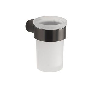 Gedy - PIRENEI sklenka, mléčné sklo, gun metal PI1081 vyobraziť