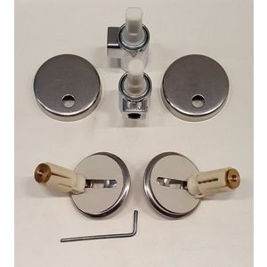 ISVEA - Upevňovací sada WC sedátka + SOFTCLOSE (40S30200/40D30200) NDYDK00147 vyobraziť