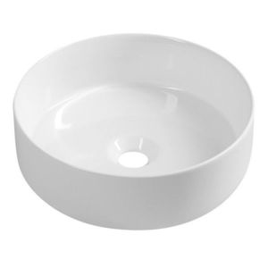 ISVEA ISVEA - INFINITY ROUND keramické umyvadlo na desku, průměr 36cm, bílá 10NF65036 vyobraziť