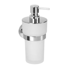 SAPHO - LARISSA dávkovač mýdla 250ml, mléčné sklo, chrom WS019 vyobraziť