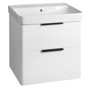 AQUALINE - DENEB umyvadlová skříňka 56, 5x55x43, 5cm, bílá mat DN260 vyobraziť