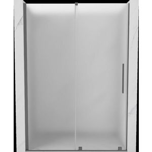 MEXEN/S - Velár posuvné sprchové dvere 150 cm, dekor, grafit metal 871-150-000-31-95 vyobraziť