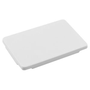 SAPHO - GODIVA kryt odpadu, litý mramor, 12x8cm, bílá GU899 vyobraziť