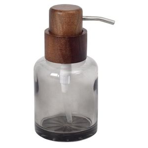 SAPHO - FIGO dávkovač mýdla na postavení 300ml, kouřové sklo/dřevo 08387 vyobraziť