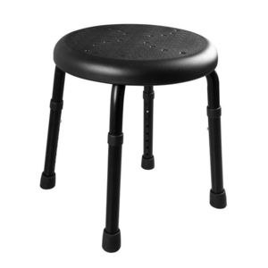 RIDDER - HANDICAP koupelnová stolička, průměr 45cm, černá A170110 vyobraziť