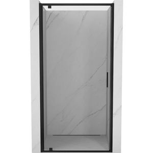 MEXEN/S - Exo sprchové dvere krídlové 70 cm, transparent, čierna 8181-070-000-70-00 vyobraziť
