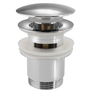 SAPHO - Umyvadlová výpust 5/4“, click-clack, velká zátka, 30-45, chrom CV1007 vyobraziť
