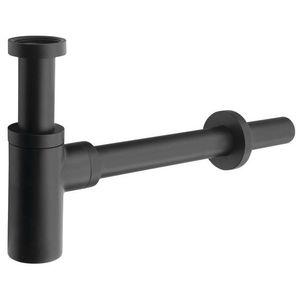 SAPHO - Umyvadlový sifon 5/4", odpad 32, kulatý, černá mat SI515 vyobraziť