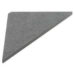SAPHO - ABELINE rohová police rockstone 200x200, concrete AE200-4033 vyobraziť