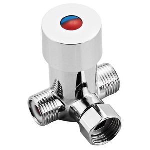 Bruckner - Regulátor teploty vody pro stojánkové ventily 1/2", chrom 982.880.1 vyobraziť