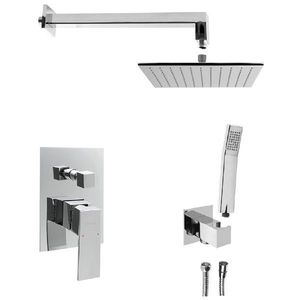 SAPHO SAPHO - LATUS podomítkový sprchový set s pákovou baterií, 2 výstupy, chrom 1102-42-01 vyobraziť