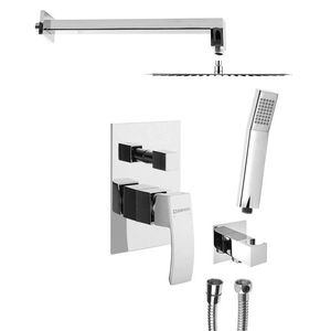 SAPHO SAPHO - GINKO podomítkový sprchový set s pákovou baterií, 2 výstupy, chrom 1101-42-21 vyobraziť