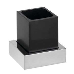 SAPHO - X-STEEL sklenka na postavení, černá mat XS105B vyobraziť