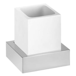 SAPHO - X-STEEL sklenka na postavení, bílá mat XS105W vyobraziť