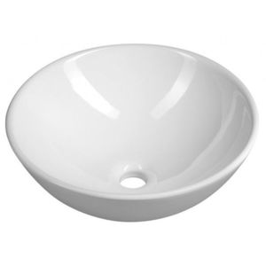 AQUALINE AQUALINE - Keramické umyvadlo na desku, Ø 40cm, bílá 40155 vyobraziť