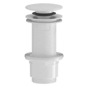 SAPHO - Umyvadlová výpust 5/4“, click-clack, velká zátka, 10-80, ABS/bílá CV1132W vyobraziť