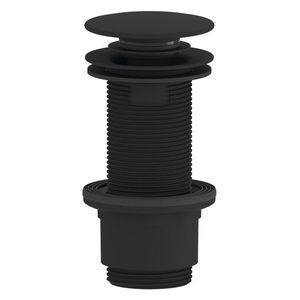 SAPHO - Umyvadlová výpust 5/4“, click-clack, velká zátka, 10-80, ABS/černá mat CV1132B vyobraziť