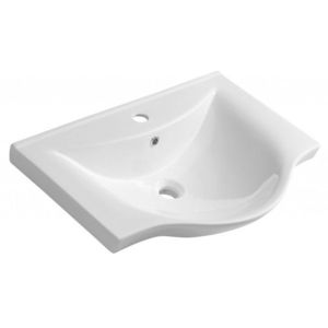 AQUALINE AQUALINE - ZARA 65 keramické umyvadlo nábytkové 64, 5x46cm, bílá 10065 vyobraziť