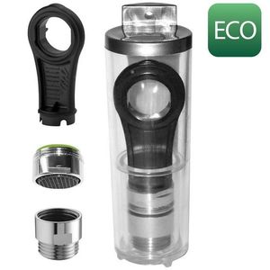 SAPHO - ECO SET redukce na sprchovou hadici 6L, perlátor 6L, vnější závit M24x1 a klíč, chrom SETL6 vyobraziť