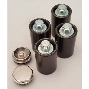 AQUALINE - Set držáků radiátoru BONDI, antracit NDDC45XT vyobraziť