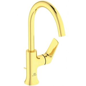 IDEAL STANDARD - La Dolce Vita Umývadlová batéria, kefované zlato BD658A2 vyobraziť