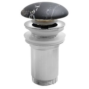 SAPHO - Umyvadlová výpust 5/4“, click-clack, keramická zátka, 10-50, carnico mramor AR900CM vyobraziť