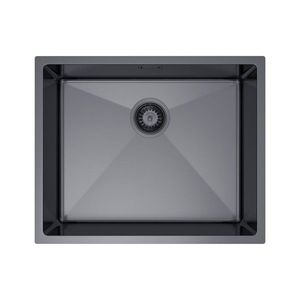 VELAZO Jednokomorový oceľový drez 54 x 44 cm PVD grafit, Velazo VELAZ5444B vyobraziť