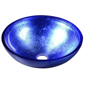 SAPHO SAPHO - MURANO BLU skleněné umyvadlo na desku, průměr 40cm, modrá AL5318-65 vyobraziť