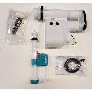 AQUALINE - ANTIK splachovací mechanismus s keramickou páčkou NDAK107-2 vyobraziť