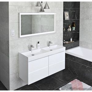 SAPHO - Koupelnový set FILENA 120, bílá mat KSET-061 vyobraziť