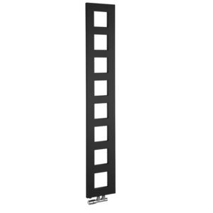 SAPHO - BLOCK otopné těleso 280x1750 černá mat IR182 vyobraziť