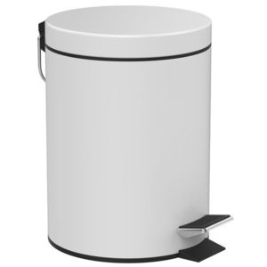 AQUALINE AQUALINE - SIMPLE LINE odpadkový koš kulatý 5l, bílá mat 28105 vyobraziť