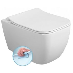 ISVEA - VEA závěsná WC mísa Rimless, 34, 5x52cm, bílá 10VA02001 vyobraziť